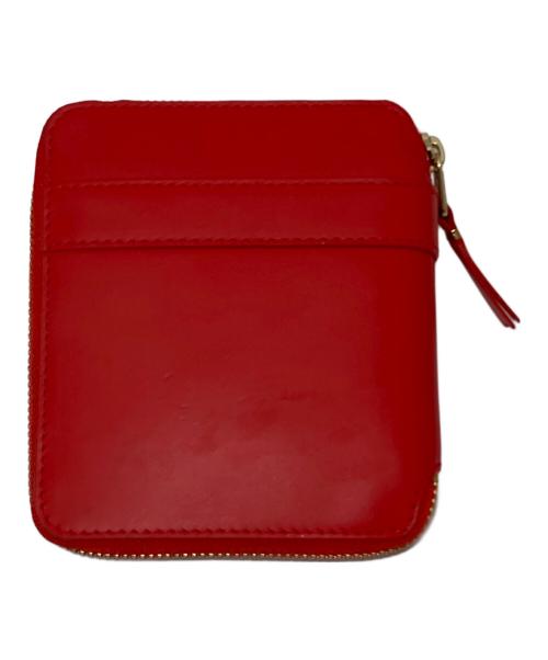 COMME des GARCONS（コムデギャルソン）COMME des GARCONS (コムデギャルソン) BIG BOW FULL ZIP AROUND WALLET（ビッグボウ フルジップアラウンドウォレット）　SA2100BB レッドの古着・服飾アイテム