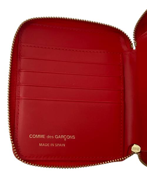 COMME des GARCONS（コムデギャルソン）COMME des GARCONS (コムデギャルソン) BIG BOW FULL ZIP AROUND WALLET（ビッグボウ フルジップアラウンドウォレット）　SA2100BB レッドの古着・服飾アイテム