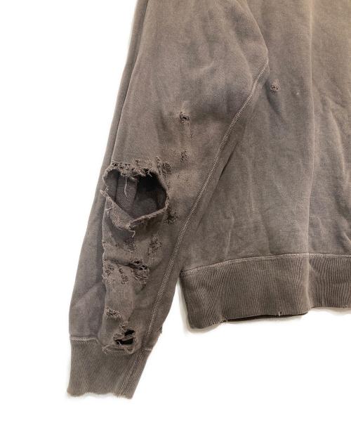 SAINT MICHAEL（セントマイケル）SAINT MICHAEL (セントマイケル) スカルスウェット グレー サイズ:Lの古着・服飾アイテム
