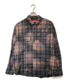 SUPREME（シュプリーム）の古着「The Exorcist Flannel Shirt　ザエクソシストフランネルシャツ」｜グレー