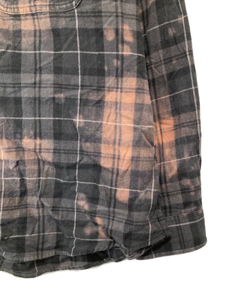 SUPREME（シュプリーム）SUPREME (シュプリーム) The Exorcist Flannel Shirt　ザエクソシストフランネルシャツ グレー サイズ:Lの古着・服飾アイテム
