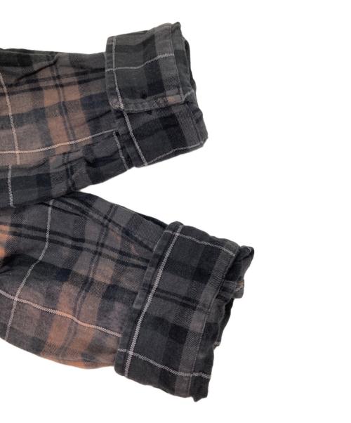 SUPREME（シュプリーム）SUPREME (シュプリーム) The Exorcist Flannel Shirt　ザエクソシストフランネルシャツ グレー サイズ:Lの古着・服飾アイテム