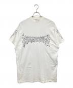 BALENCIAGAバレンシアガ）の古着「24SS Darkwave T-Shirt（ダークウェーブ Tシャツ）　739028 TPVN5」｜ホワイト