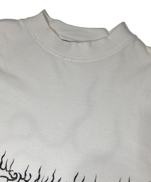 BALENCIAGA（バレンシアガ）BALENCIAGA (バレンシアガ) 24SS Darkwave T-Shirt（ダークウェーブ Tシャツ）　739028 TPVN5 ホワイト サイズ:Lの古着・服飾アイテム