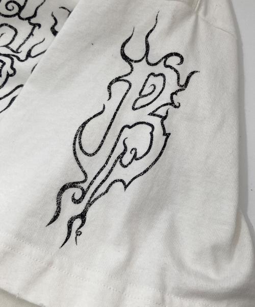 BALENCIAGA（バレンシアガ）BALENCIAGA (バレンシアガ) 24SS Darkwave T-Shirt（ダークウェーブ Tシャツ）　739028 TPVN5 ホワイト サイズ:Lの古着・服飾アイテム