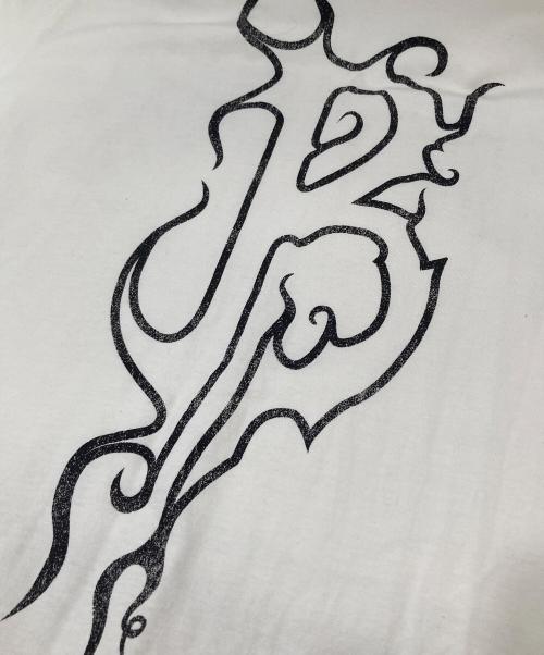 BALENCIAGA（バレンシアガ）BALENCIAGA (バレンシアガ) 24SS Darkwave T-Shirt（ダークウェーブ Tシャツ）　739028 TPVN5 ホワイト サイズ:Lの古着・服飾アイテム