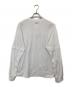 sacai (サカイ) KAWS (カウズ) Flock Print Long Sleeve T-Shirt フロッキープリントロングスリーブTシャツ　	21-0287S ホワイト サイズ:4：10000円