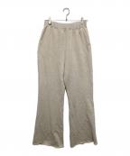 REMI RELIEFレミレリーフ）の古着「SWEAT FLARE パンツ　スウェットフレア　25030521005930」｜アイボリー