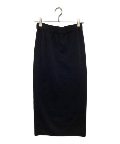 L'appartement（アパルトモン）L'appartement (アパルトモン) Knit Skirt　ニットスカート　23060560204410 ブラック サイズ:38の古着・服飾アイテム