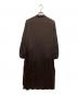 DEUXIEME CLASSE (ドゥーズィエム クラス) SILK SATIN ロング ワンピース　シルクサテン　25040500404010 ブラウン サイズ:FREE：20000円