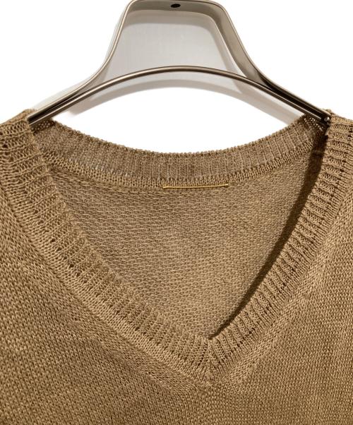 DEUXIEME CLASSE（ドゥーズィエム クラス）DEUXIEME CLASSE (ドゥーズィエム クラス) Fascinating KNIT　ファサネイティンニット　25080500704010 ベージュ サイズ:FREEの古着・服飾アイテム