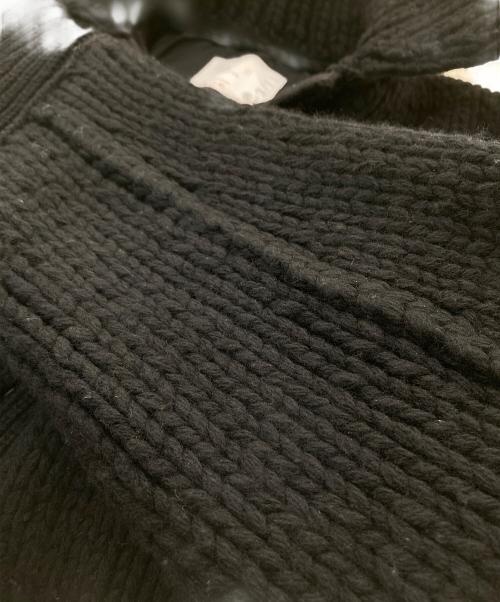 sacai（サカイ）sacai (サカイ) Carhartt WIP (カーハート ワーク イン プログレス) Knit Jacket Michigan　ニットジャケットミシガン　23AW ブラック サイズ:2の古着・服飾アイテム