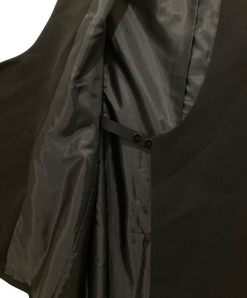 Mame Kurogouchi（マメクロゴウチ）Mame Kurogouchi (マメクロゴウチ) BLACK WOOL GABARDINE JACKET ブラック サイズ:2の古着・服飾アイテム
