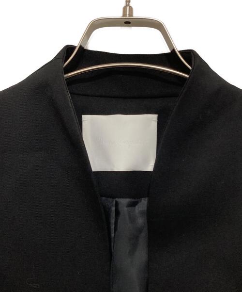 Mame Kurogouchi（マメクロゴウチ）Mame Kurogouchi (マメクロゴウチ) BLACK WOOL GABARDINE JACKET ブラック サイズ:2の古着・服飾アイテム