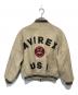 AVIREX (アヴィレックス) Leather Varsity Jacket　American Classics　レザーバーシティージャケット ベージュ サイズ:S：25000円