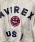中古・古着 AVIREX (アヴィレックス) Leather Varsity Jacket　American Classics　レザーバーシティージャケット ベージュ サイズ:S：25000円