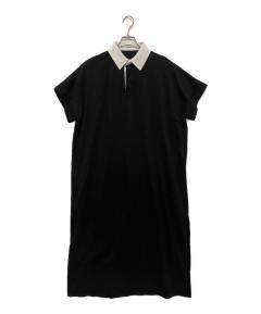 中古・古着通販】LIMI feu (リミフゥ) 変形半袖ワンピース ブラック