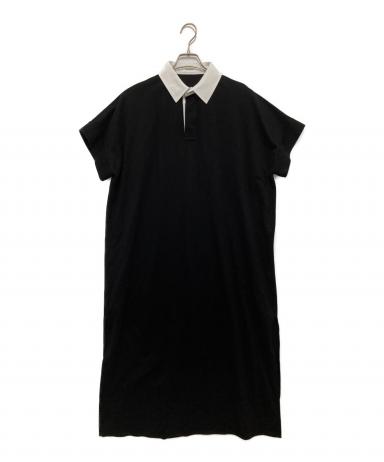 THE RERACS 24ss ポロシャツ 黒 サイズ46 中古・古着通販】THE RERACS (ザ リラクス) ポロシャツワンピース