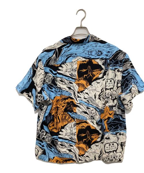 WACKO MARIA（ワコマリア）WACKO MARIA (ワコマリア) ハワイアンシャツ ブルー サイズ:Lの古着・服飾アイテム
