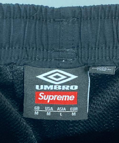UMBRO（アンブロ）UMBRO (アンブロ) SUPREME (シュプリーム) Cotton Ripstop Track Pant コットンリップストップトラックパンツ ブラック サイズ:Ｌの古着・服飾アイテム