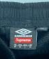 中古・古着 UMBRO (アンブロ) SUPREME (シュプリーム) Cotton Ripstop Track Pant コットンリップストップトラックパンツ ブラック サイズ:Ｌ：28000円