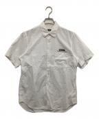 CDGシーディージー）の古着「CDG CLASSIC SHIRT WITH SHORT SLEEVES　シーディージー クラシックシャツ ウィズショートスリーブ　SZ-B016」｜ホワイト