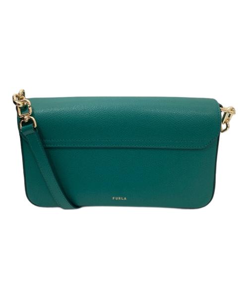 FURLA（フルラ）FURLA (フルラ) IRIDE CROSSBODY ショルダーバッグ　イリデクロスボディ　WB01826 ARE000 グリーンの古着・服飾アイテム