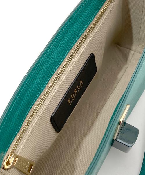 FURLA（フルラ）FURLA (フルラ) IRIDE CROSSBODY ショルダーバッグ　イリデクロスボディ　WB01826 ARE000 グリーンの古着・服飾アイテム