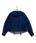 nagisa×7NaNatural×Adam et Ropeナギサ×ナナチュラル×アダム エ ロペ）の古着「DENIM JACKET」｜インディゴ