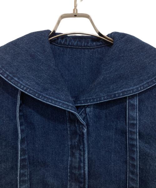 nagisa（ナギサ）NAGISA (ナギサ) 7NaNatural  (ナナチュラル) Adam et Rope (アダム エ ロペ) DENIM JACKET インディゴ サイズ:Fの古着・服飾アイテム