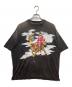 SAINT MICHAEL（セントマイケル）の古着「SS TEE DAMAGED　ショートスリーブティーダメージ　SM-HR8-0000-017」｜ブラック