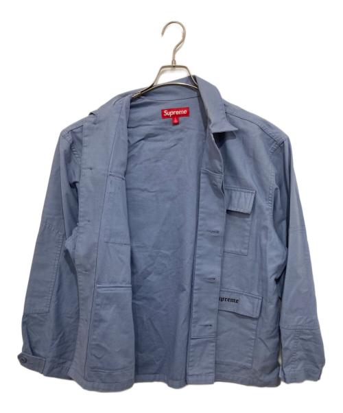 SUPREME（シュプリーム）Supreme (シュプリーム) Melvins (メルヴィンズ) BDU JACKET スカイブルー サイズ:Sの古着・服飾アイテム