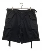 FreshServiceフレッシュサービス）の古着「MICRO TYPEWRITER CARGO SHORTS」｜ブラック