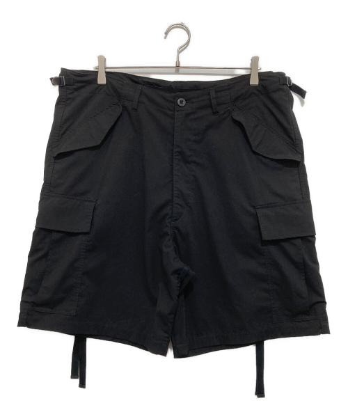 FreshService（フレッシュサービス）FreshService (フレッシュサービス) MICRO TYPEWRITER CARGO SHORTS ブラック サイズ:freeの古着・服飾アイテム