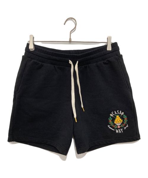 CASABLANCA（カサブランカ）CASABLANCA (カサブランカ) Casa Way Black Shorts　カサウェイブラックショーツ　MPS24-JTR-003-04 ブラック サイズ:Sの古着・服飾アイテム