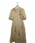ne quittez pas (ヌキテパ) Cotton Dobby Ivy Flower Embroidery Dress　コットンドビーアイビーフラワーエンブロイダリ―ドレス　010451NF1KS アイボリー サイズ:S：22000円