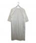 ne quittez pas (ヌキテパ) Border Hemla V Neck Kurta　ボーダーヘムラブイネッククルタ　010441GJ4 ホワイト サイズ:FREE：17000円