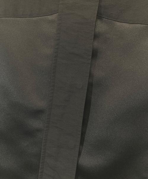 sacai（サカイ）sacai (サカイ) Grosgrain Mix Skirt　グロスグレインミックススカート　22-05917 ブラック サイズ:1の古着・服飾アイテム