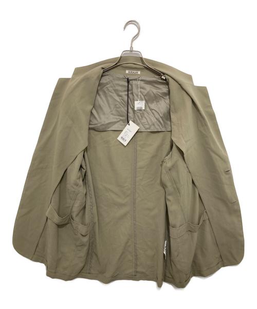 AURALEE（オーラリー）AURALEE (オーラリー) HARD TWIST WOOL VIYELLA JACKET　ハードツイストウールビエラジャケット　A23SJ01WV カーキ サイズ:5の古着・服飾アイテム