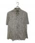 ISSEY MIYAKE MEN（イッセイミヤケメン）の古着「総柄半袖シャツ ME53FJ035」｜ホワイト×ブラック