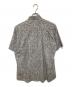ISSEY MIYAKE MEN (イッセイミヤケメン) 総柄半袖シャツ ME53FJ035 ホワイト×ブラック サイズ:2：15000円