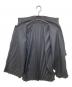 中古・古着 HOMME PLISSE ISSEY MIYAKE (オム プリッセ イッセイ ミヤケ) プリーツ ショートスリーブシャツ　HO128ラスト ブラック サイズ:2：18000円
