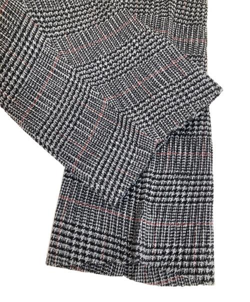 HOMME PLISSE ISSEY MIYAKE（オム プリッセ イッセイ ミヤケ）HOMME PLISSE ISSEY MIYAKE (オム プリッセ イッセイ ミヤケ) チェック プリーツパンツ グレー サイズ:2の古着・服飾アイテム