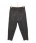 HOMME PLISSE ISSEY MIYAKE (オム プリッセ イッセイ ミヤケ) チェック プリーツパンツ グレー サイズ:2：20000円