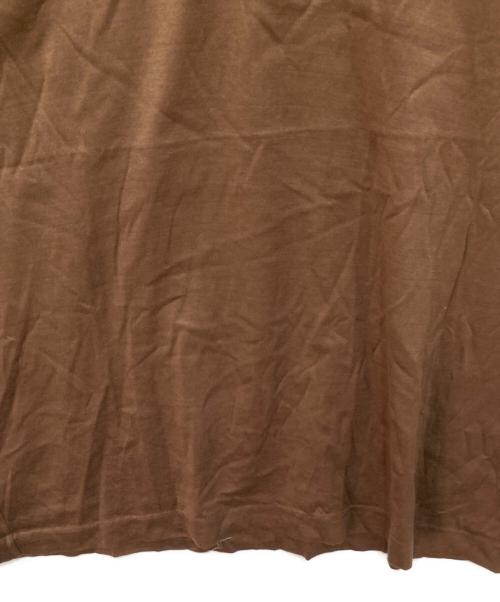 HERMES（エルメス）HERMES (エルメス) カルナックコットンポロシャツ ブラウン サイズ:Mの古着・服飾アイテム