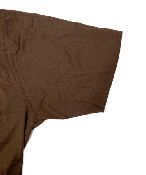 HERMES（エルメス）HERMES (エルメス) カルナックコットンポロシャツ ブラウン サイズ:Mの古着・服飾アイテム