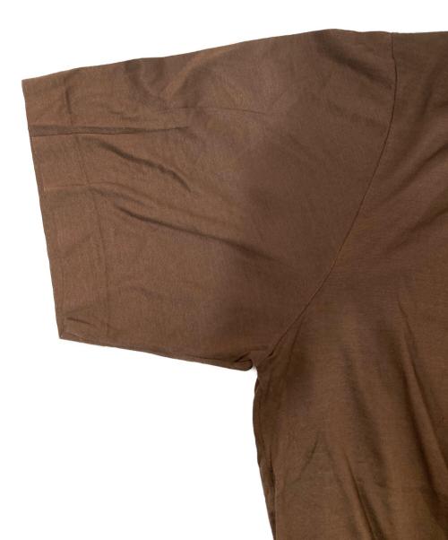 HERMES（エルメス）HERMES (エルメス) カルナックコットンポロシャツ ブラウン サイズ:Mの古着・服飾アイテム