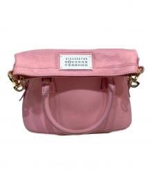 Maison Margiela（メゾンマルジェラ）の古着「5AC CLASSIQUE MICRO マイクロ クロスボディ」｜ピンク
