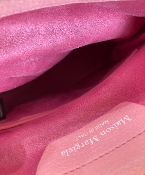 Maison Margiela（メゾンマルジェラ）Maison Margiela (メゾンマルジェラ) 5AC CLASSIQUE MICRO マイクロ クロスボディ ピンクの古着・服飾アイテム