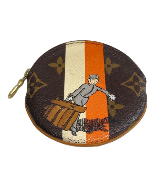 LOUIS VUITTON（ルイ ヴィトン）LOUIS VUITTON (ルイ ヴィトン) グルーム ポルトモネ ロン コインケース　M60037 オレンジの古着・服飾アイテム